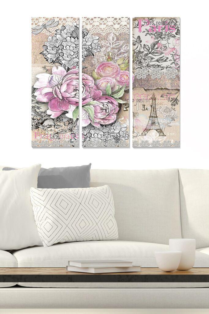 Wallity Сет Слики MDF7547042, 3 Дела