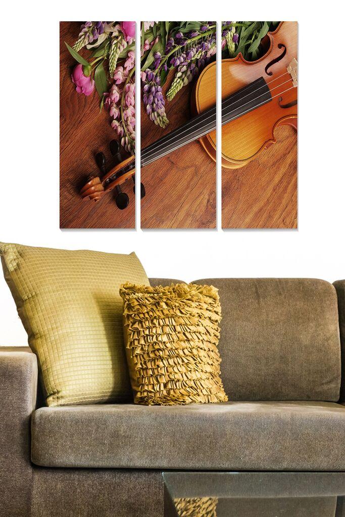 Wallity Сет Врамени MDF Слика Myk3012-1, 3 Дела