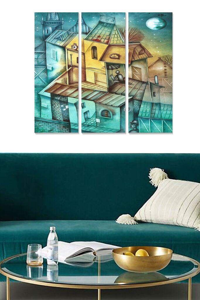 Wallity Слика со LED Осветлување NASA-009, 45x70 cm