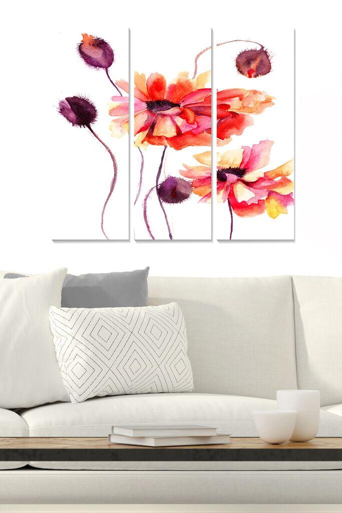 Wallity Сет Слики MDF5600183, 3 Дела