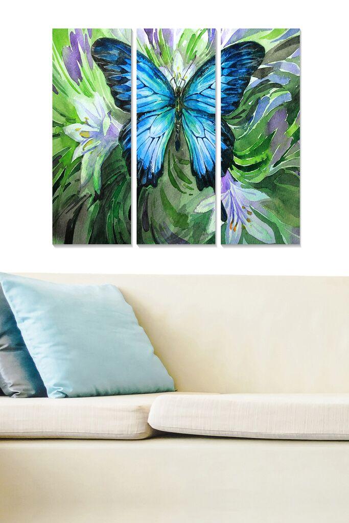 Wallity Слика Red X Resistance, 66x99 cm