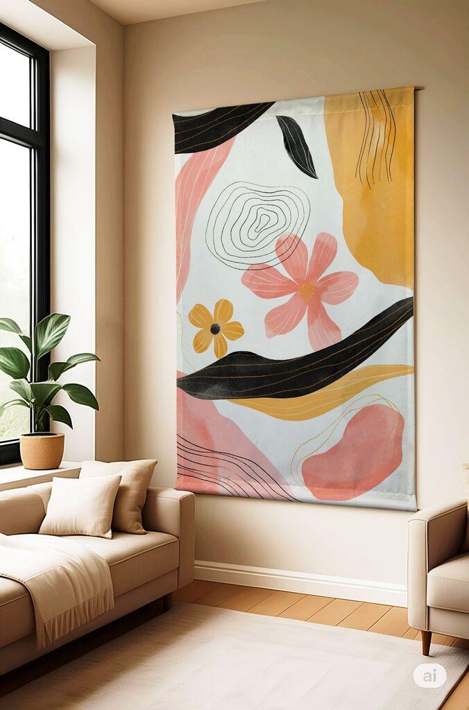 Wallity Слика Polybaby 13, 70x120 cm