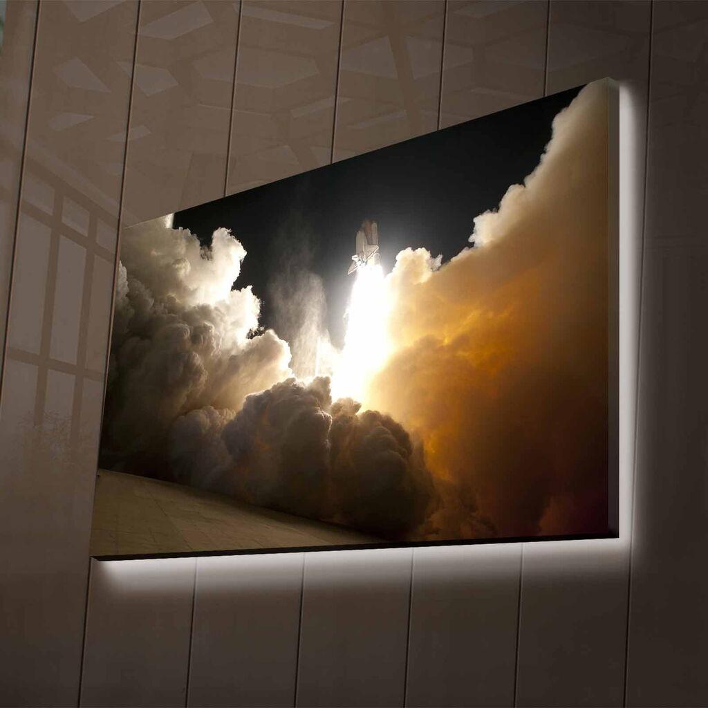 Wallity Слика со LED Осветлување NASA-033, 45x70 cm