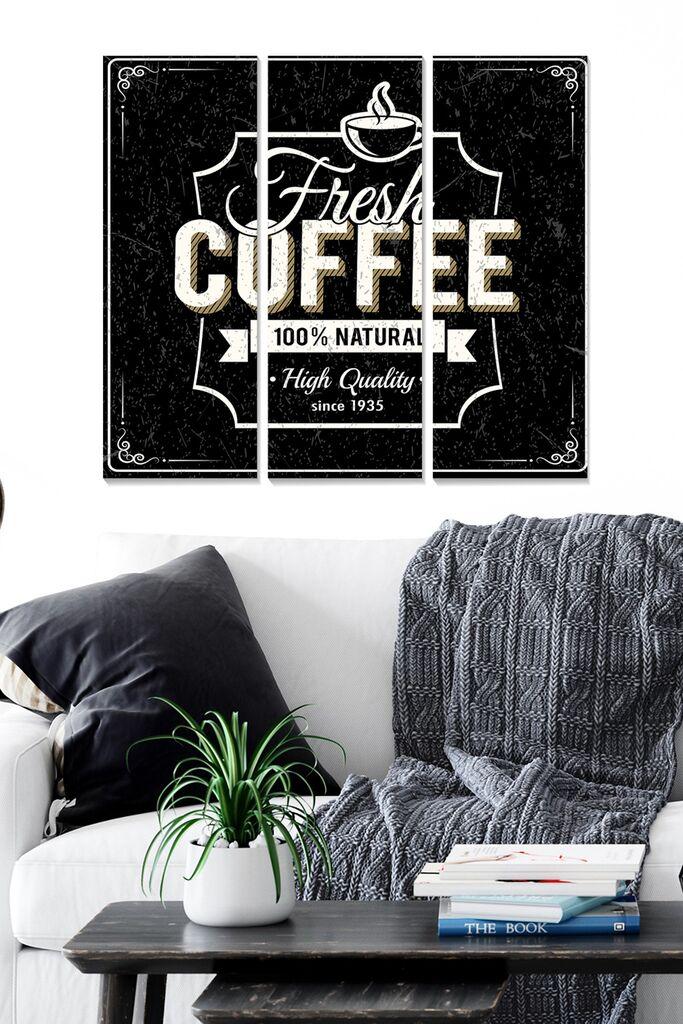 Wallity Сет Врамени MDF Слика Myk3011-2, 3 Дела