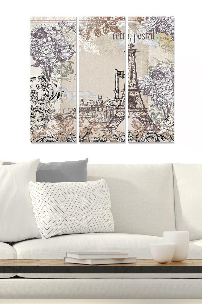 Wallity Сет Слики MDF760129924, 3 Дела