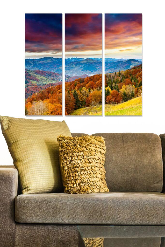 Wallity Сет Слики MDF86543017, 3 Дела