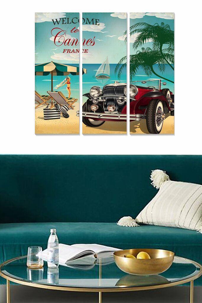 Wallity Сет Слики MDF88601464, 3 Дела