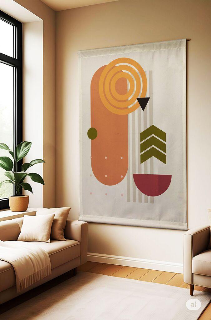 Wallity Слика Polybaby 1, 70x120 cm