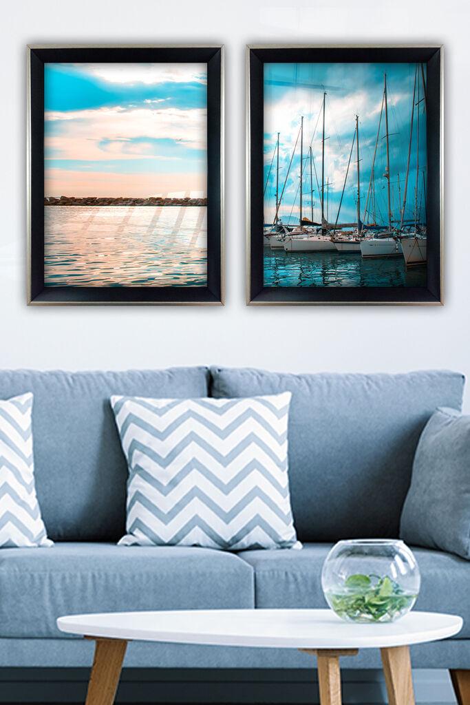 Wallity Сет Слики во Рамка SGC7436502315350, 2 Дела