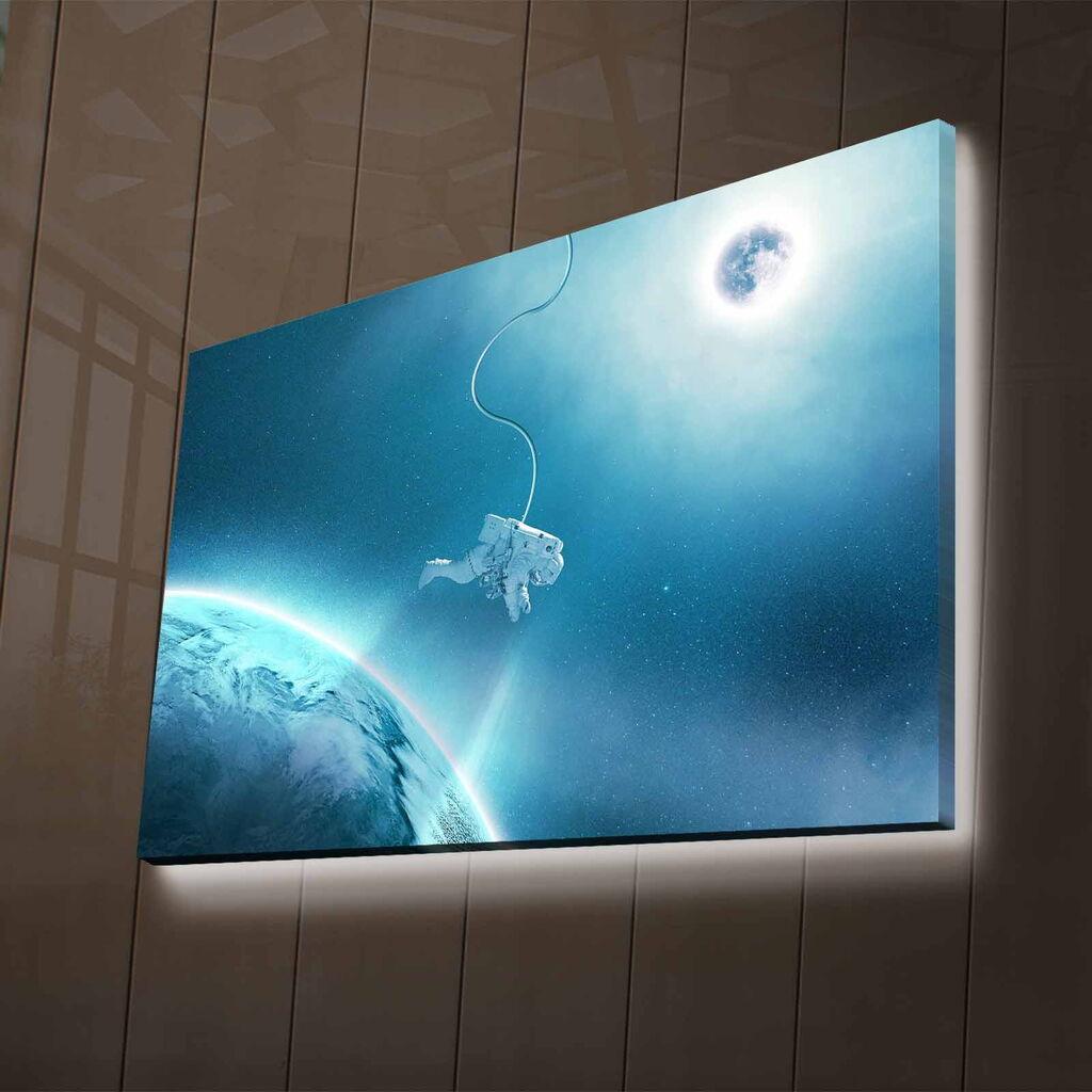 Wallity Слика со LED Осветлување NASA-014, 45x70 cm