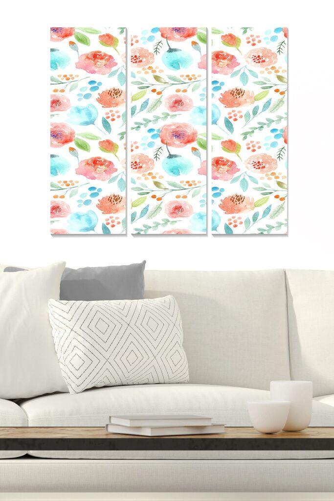 Wallity Сет Слики MDF87353656, 3 Дела