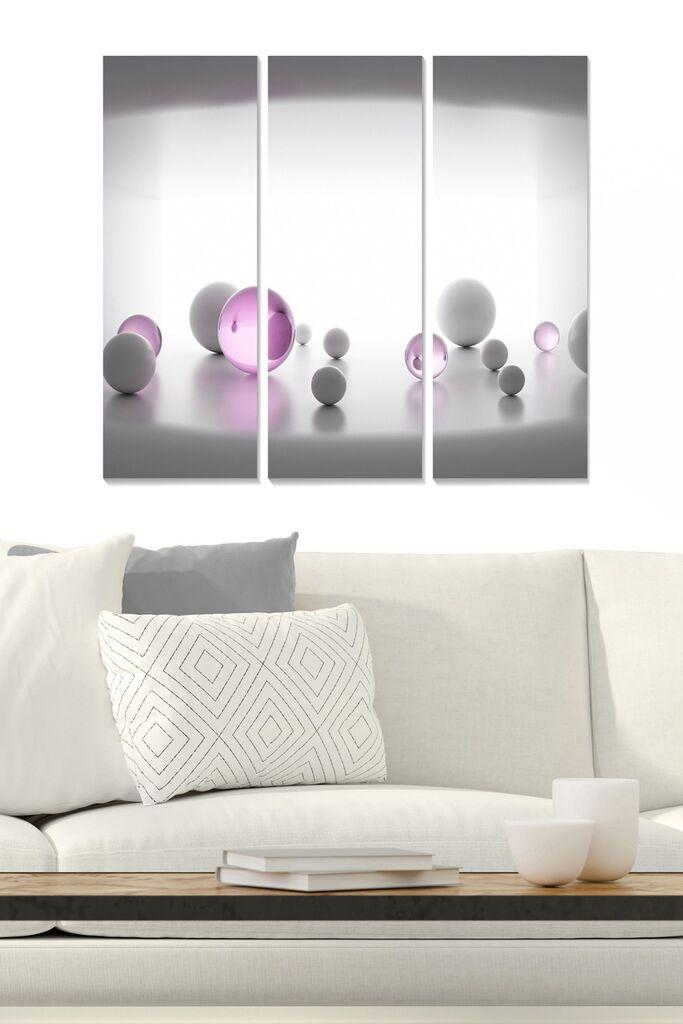 Wallity Сет Слики MDF465000707, 3 Дела