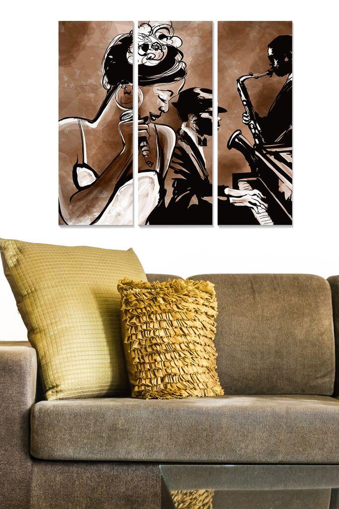 Wallity Слика со LED Осветлување NASA-027, 45x70 cm