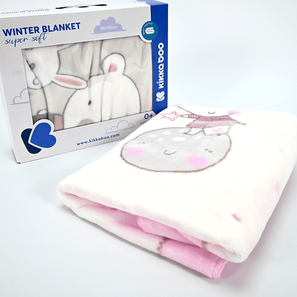 KIKKA BOO Ќебе хиппо дримс 80х110цм