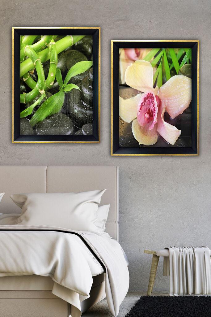 Wallity Сет Слики во Рамка SYC7436502515514, 2 Дела