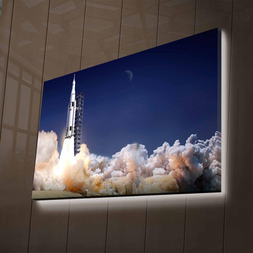 Wallity Слика со LED Осветлување NASA-034, 45x70 cm