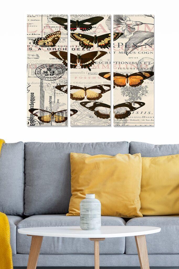 Wallity Сет Слики MDF4602518, 3 Дела