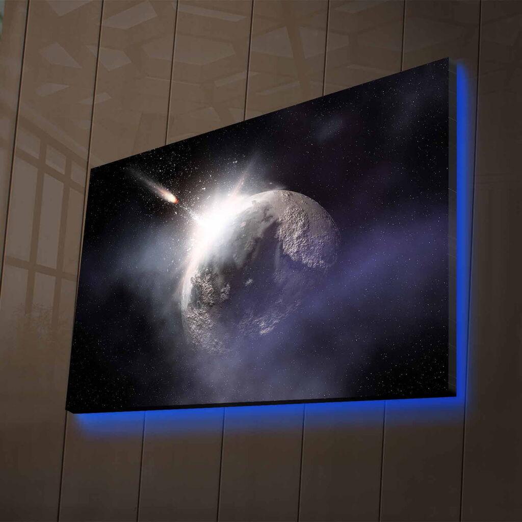 Wallity Слика со LED Осветлување NASA-006, 45x70 cm
