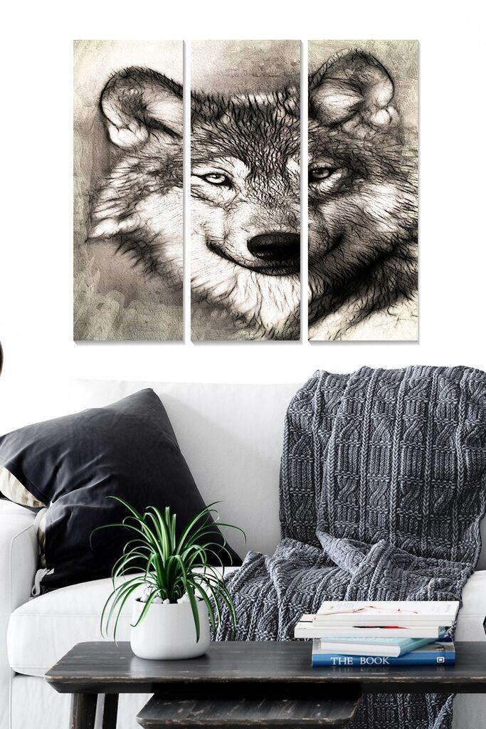 Wallity Сет Слики MDF771690895, 3 Дела