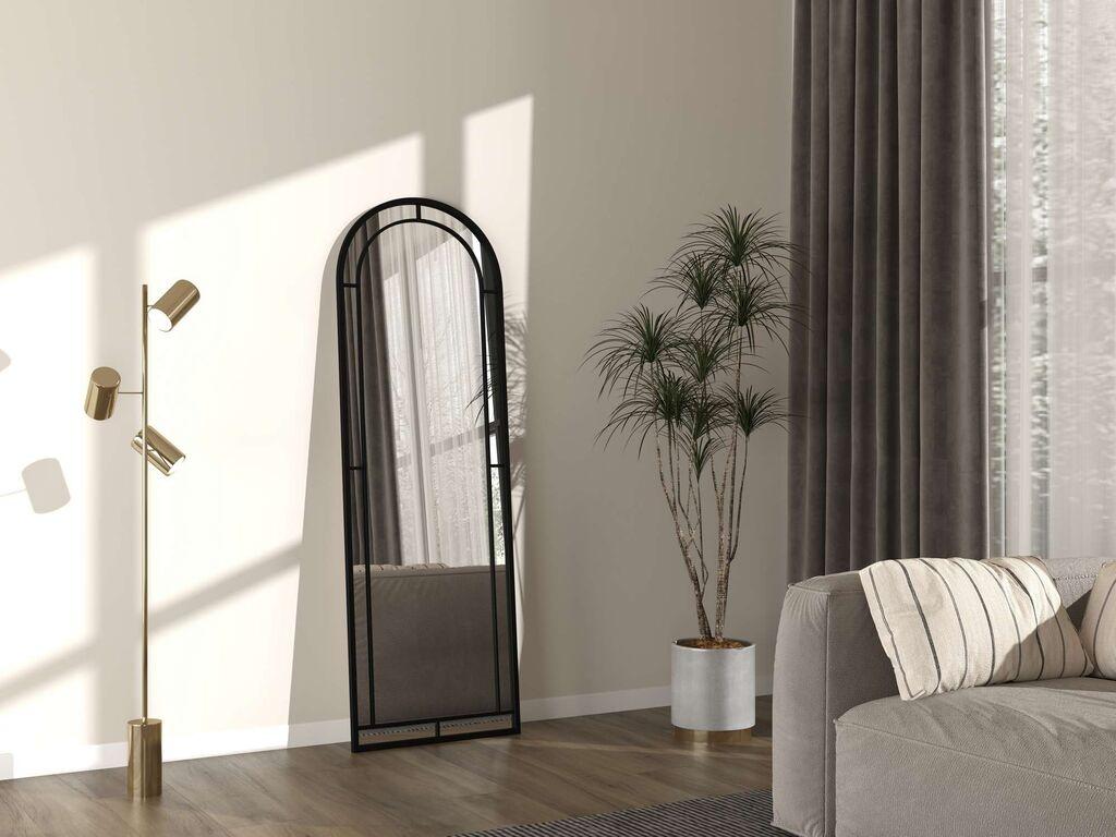 Подно огледало Hanah Home Luna, 60 см x 180 см, златна боја