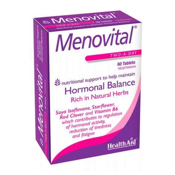 HealthAid Таблети MENOVITAL, x 60