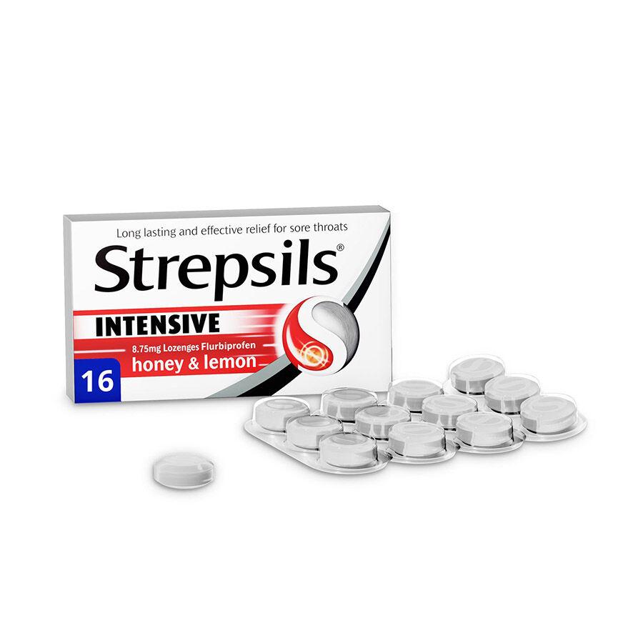 STREPSILS Пастили Мед и лимон x 16