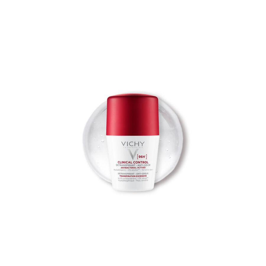 VICHY Дезодоранс DEO CLINICAL CONTROL стик Roll-On 96H, бел, 50мл.
