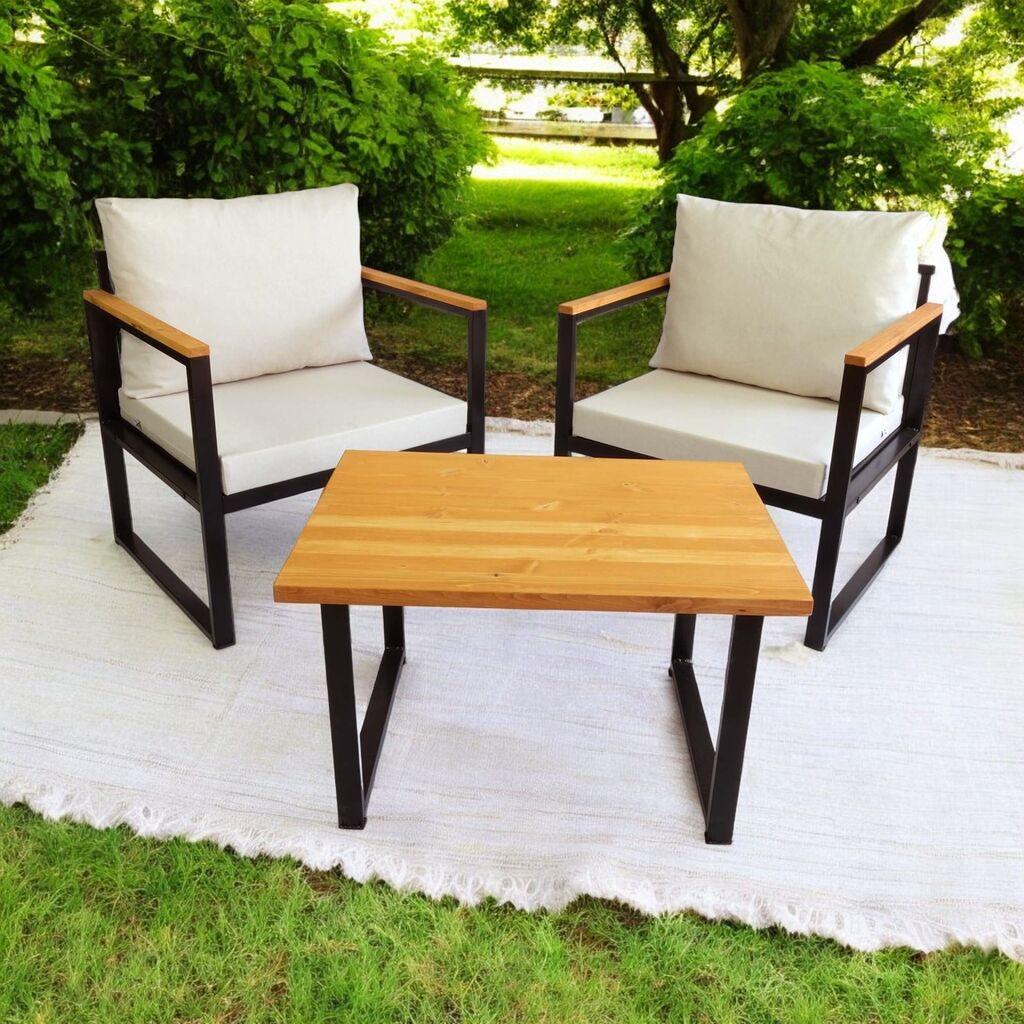 Комплет за градина Hanah Home, 3 парчиња, беж