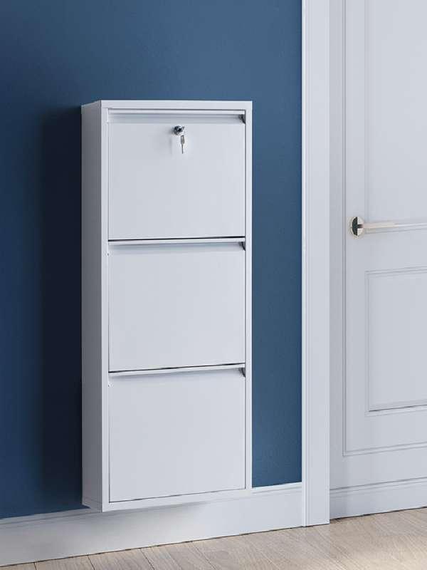 Полица за чевли Hanah Home Primo 3, 50x104x15 см, бела