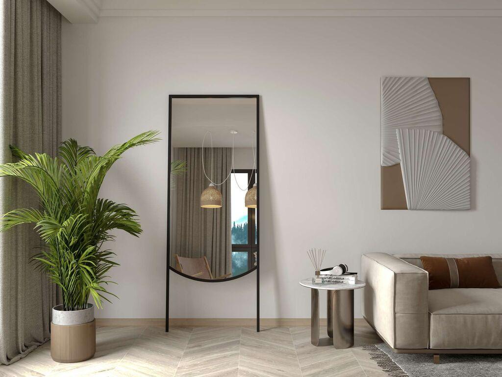 Подно огледало Hanah Home Econo, 70 см x 180 см, златна боја