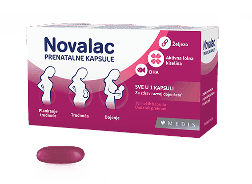 Novalac Капсули Prenatal x 30