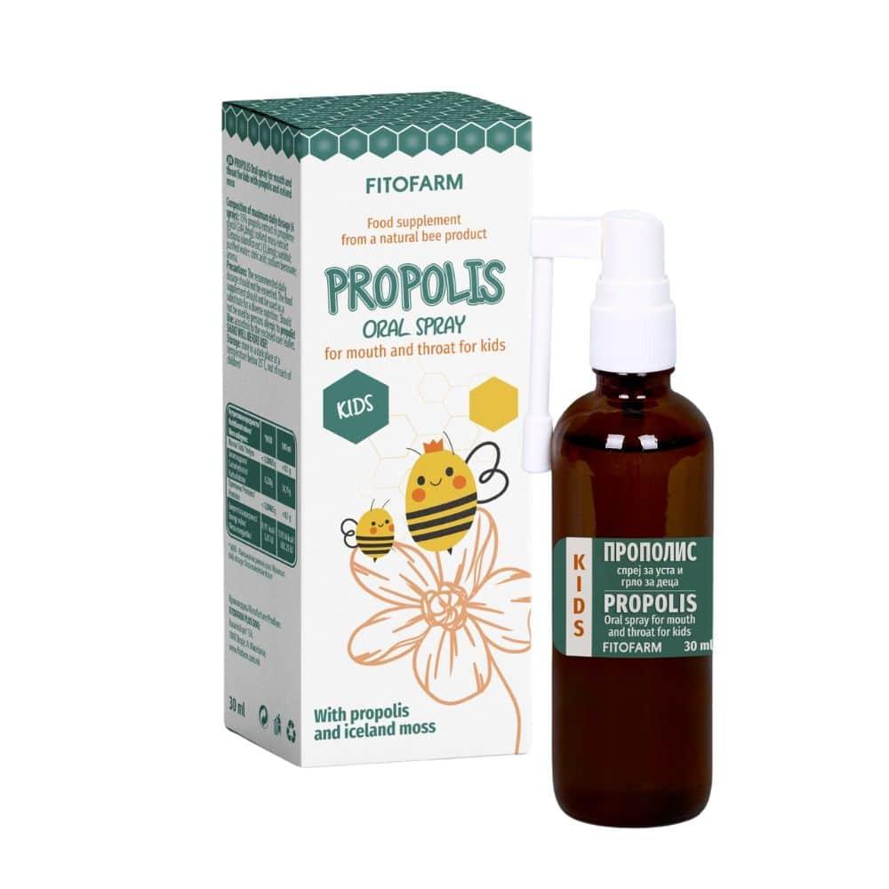 FITOFARM Спреј Propolis за уста и грло за деца, 30мл.