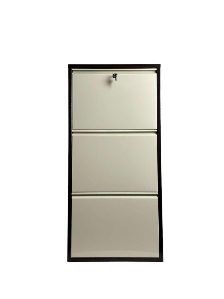 Полица за чевли Hanah Home Primo 3, 50x104x15 см, бела