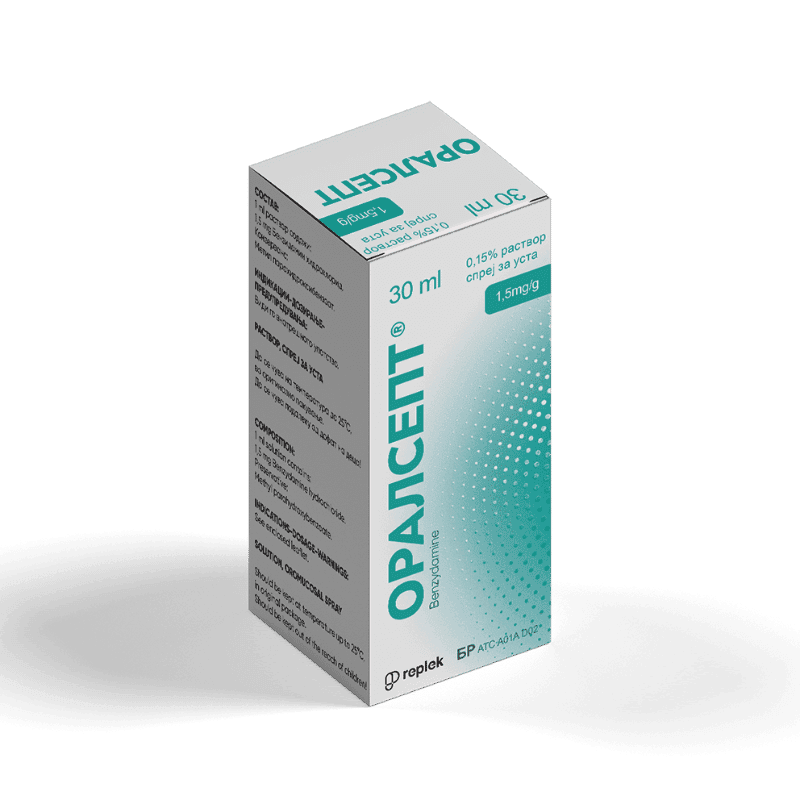 REPLEK Спреј Oralsept, 30мл.