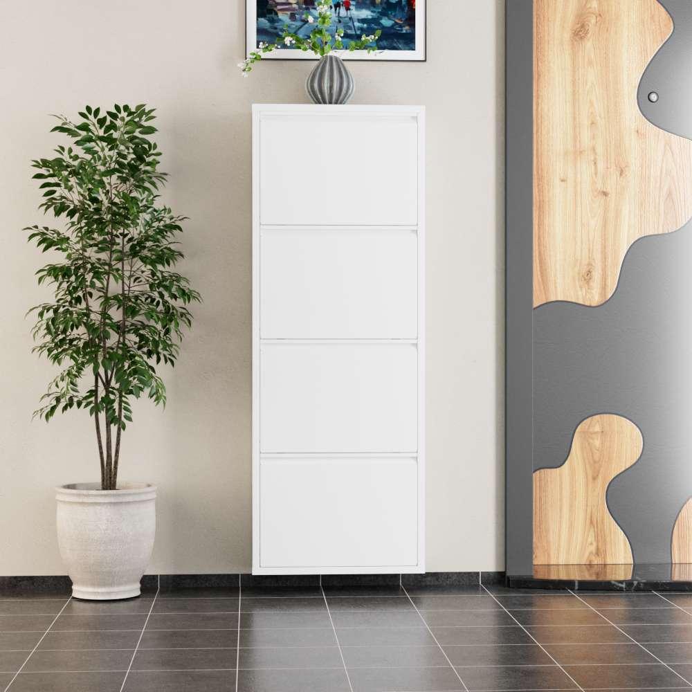 Полица за чевли Hanah Home, 50x136x15 см, бела