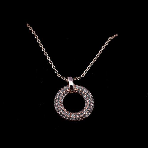 BG OFFICE Накит, Ланче,Прстен, 351-11, Розева златна