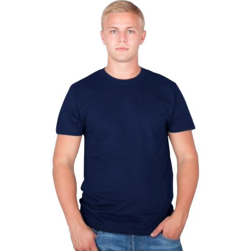 KEYA Маица, Машка, L, 100% Памук, T-shirt, MC180, 56*73*21цм, Небесно Сина