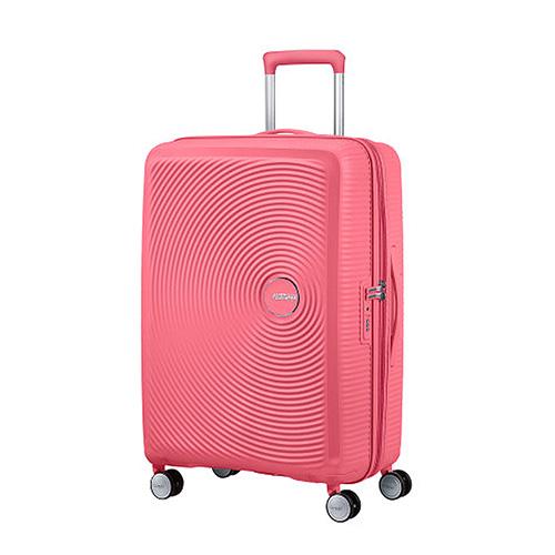 AMERICAN TOURISTER Куфер, 4 Тркала, Тврда, Soundbox, 88473/А039, Корал/Розова