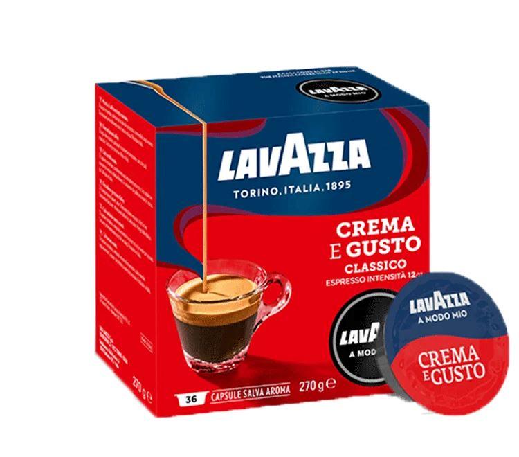 Lavazza КАФЕ Капсули A Modo Mio  Krema E Gusto 1/36