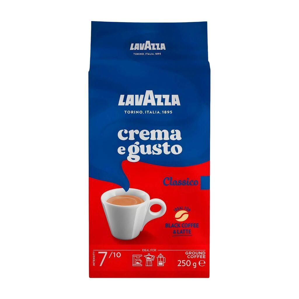 Lavazza КАФЕ мелено Crema E Gusto 250gr