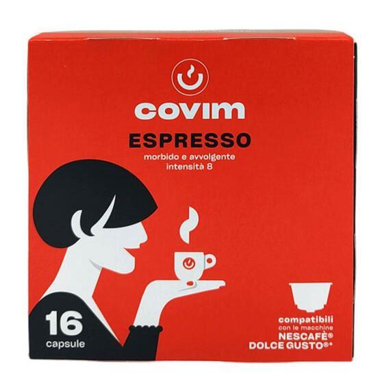 COVIM КАФЕ Капсули Kovim Armonico 1/16 компатибилни на  Dolce Gusto