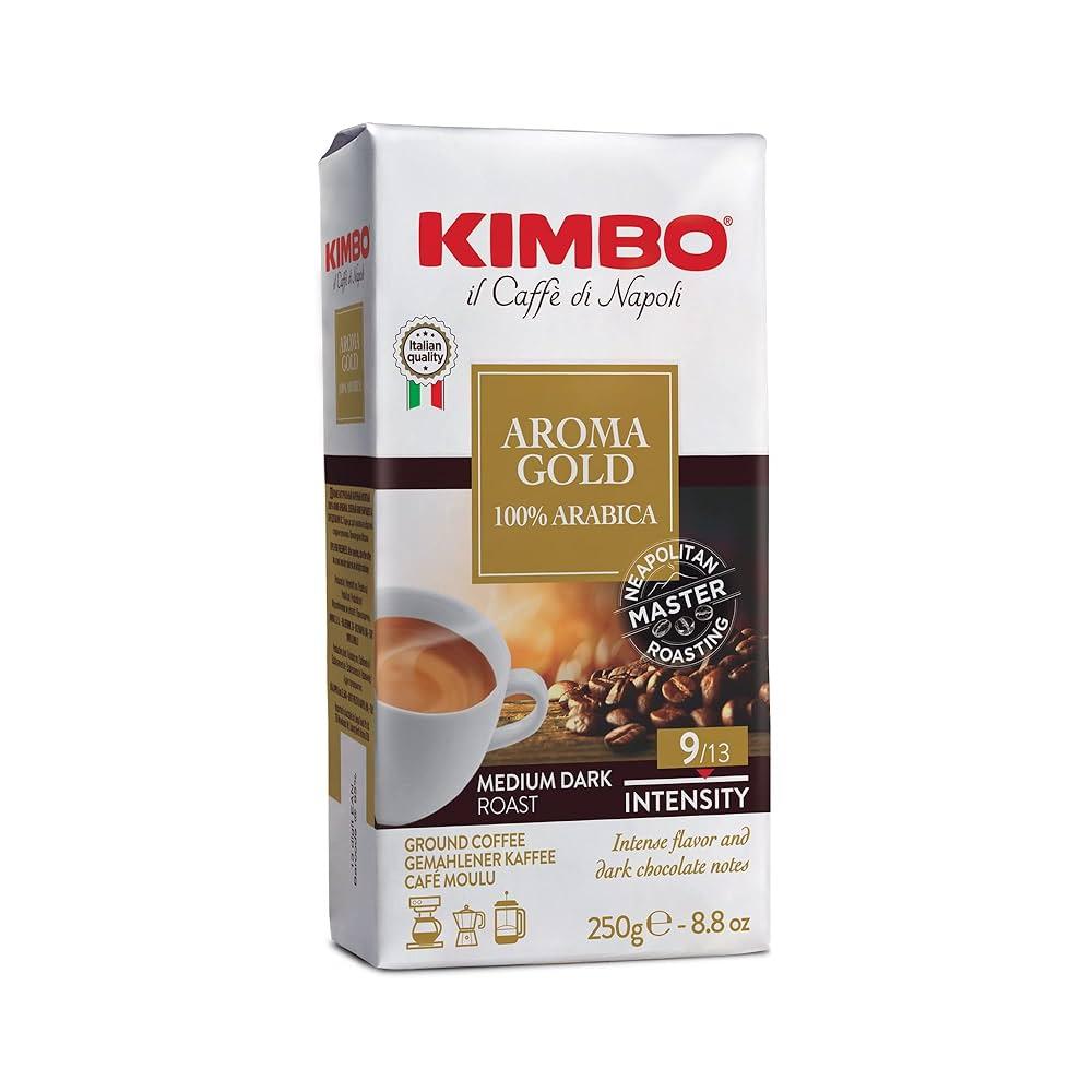 KIMBO КАФЕ мелено Espresso Aroma Gold 250gr