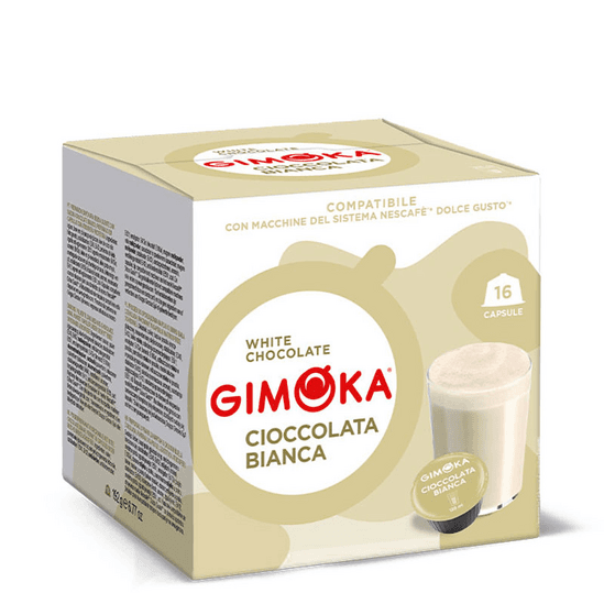 GIMOKA КАФЕ Капсули Gimoka Cioccolata Bianca Dolce Gusto 1/16