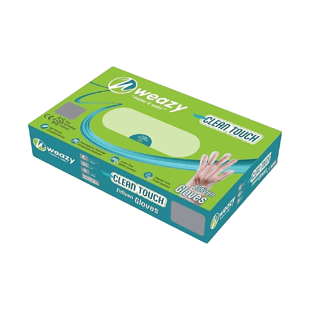 Weazy Гумени Ракавици 50Бр.- С 108001