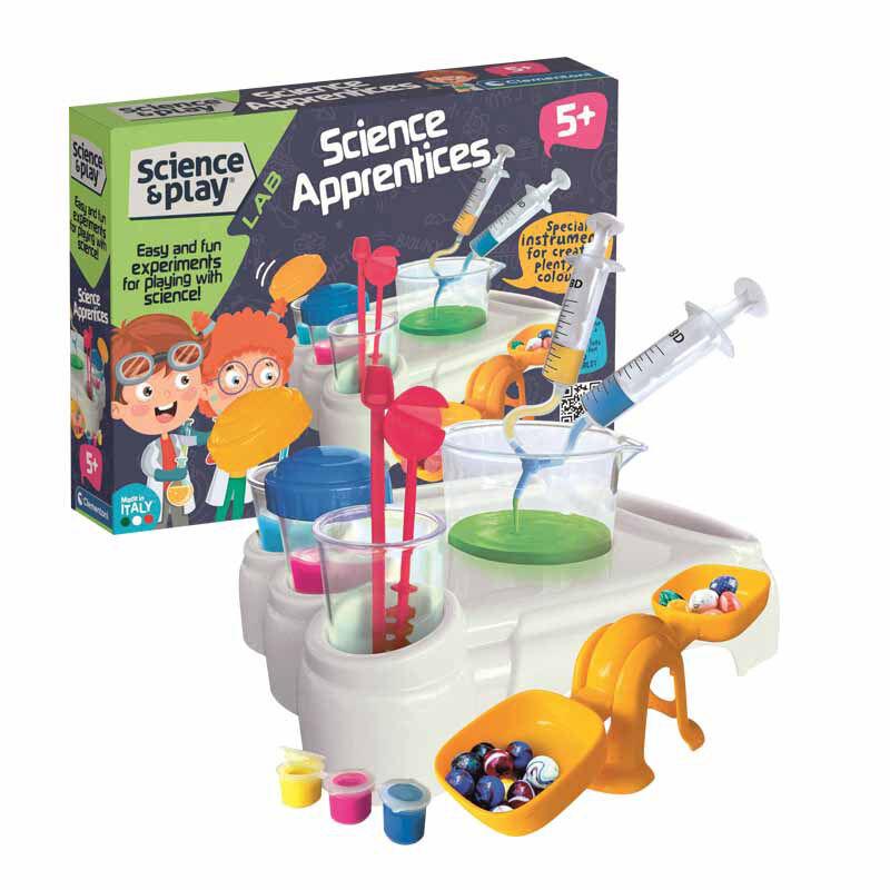 Clementoni science Научен сет Play Science Apprentices 5г+