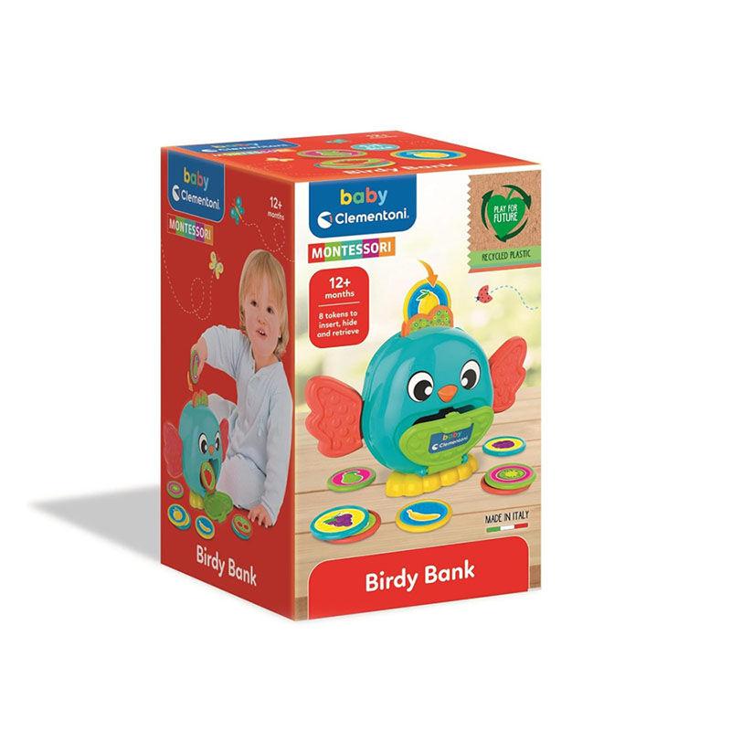 CLEMENTONI BABY Играчка Birdy Bank птица со парички 12м