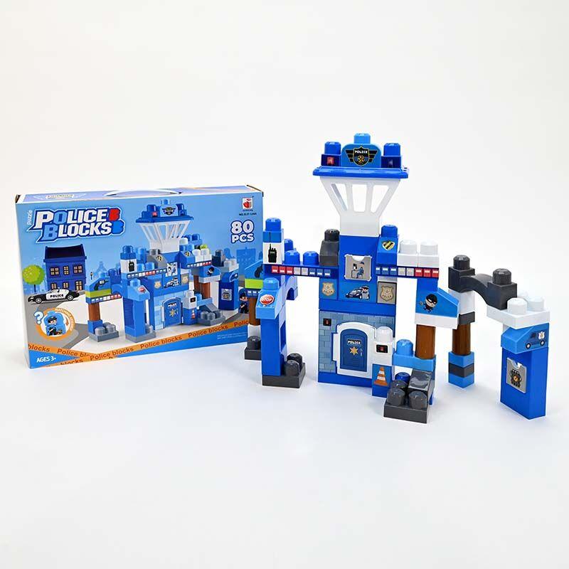 LOCO CROCO Коцки полициска станица 80пар.