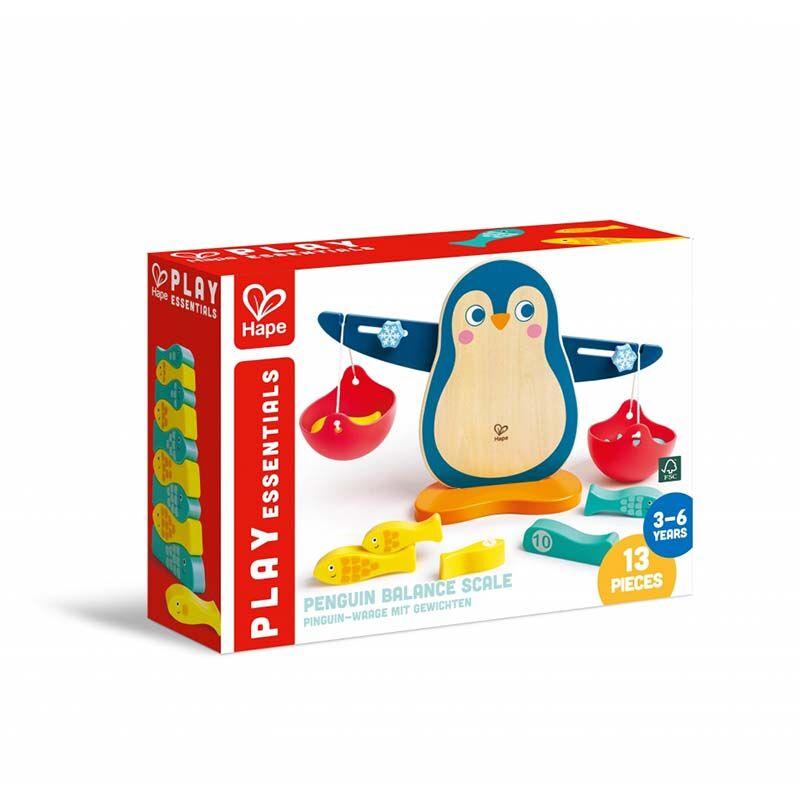 HAPE Дрвена вага пингвин H1074