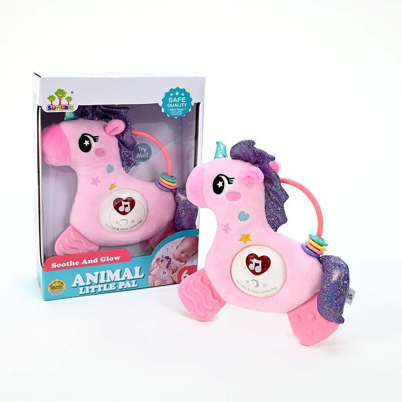 LOCO CROCO Бебешки еднорог на батерии