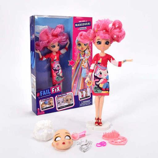 LOCO CROCO Кукла со облека розе